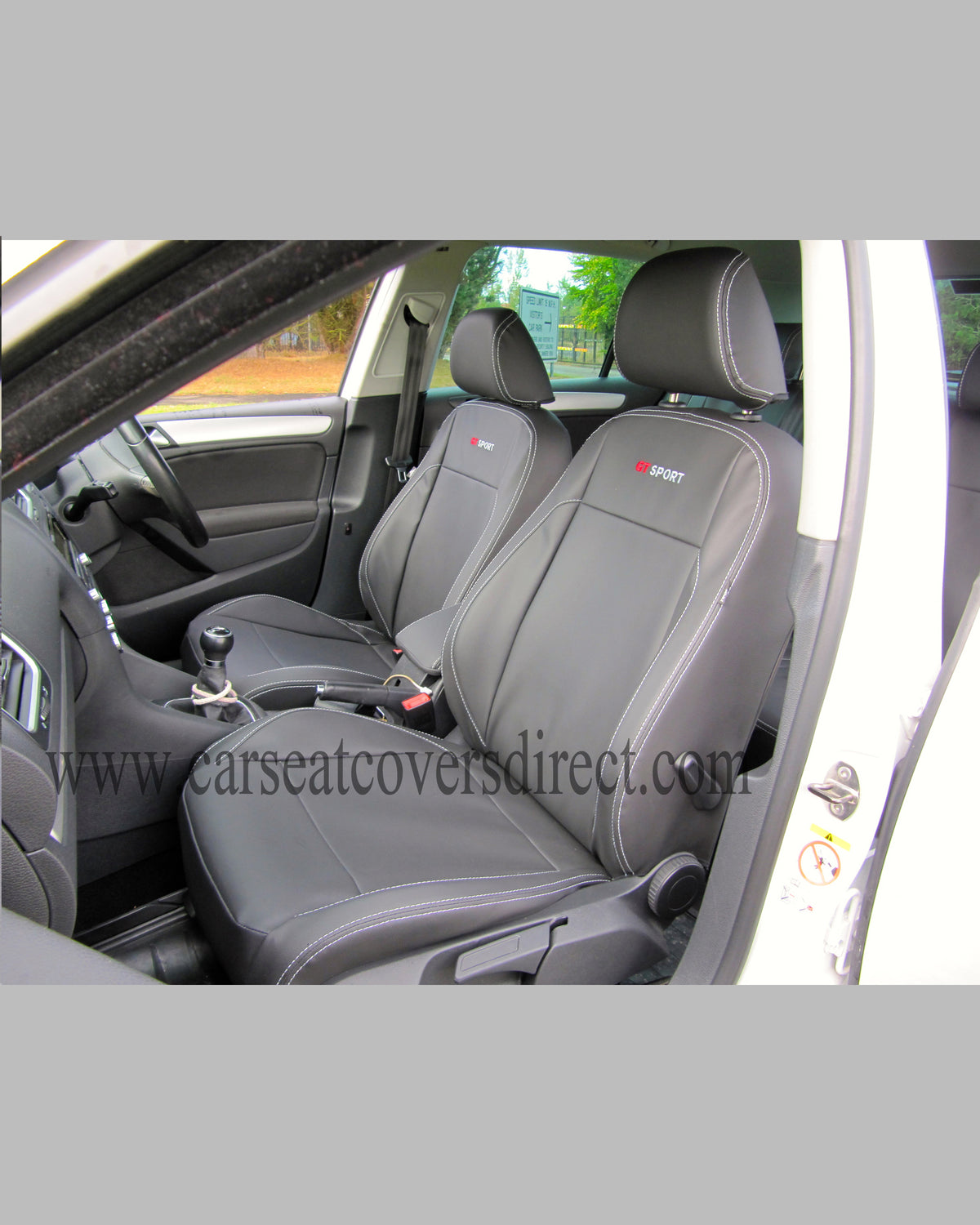 VW Golf MK5 / MK6 Charcoal GT Seat Covers – GT Sport Logos