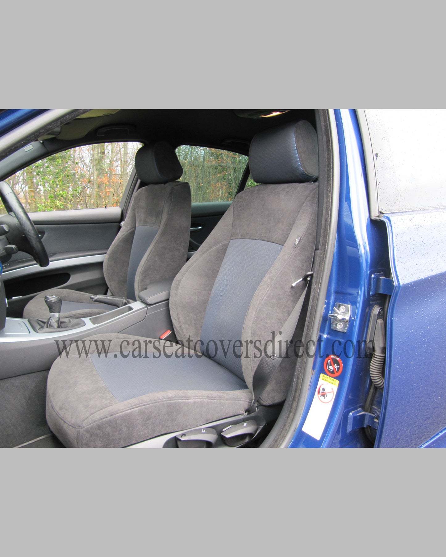 BMW 3 Series E90 (2006-2011) Cloth Seat Covers | Front Seats | Fully Tailored