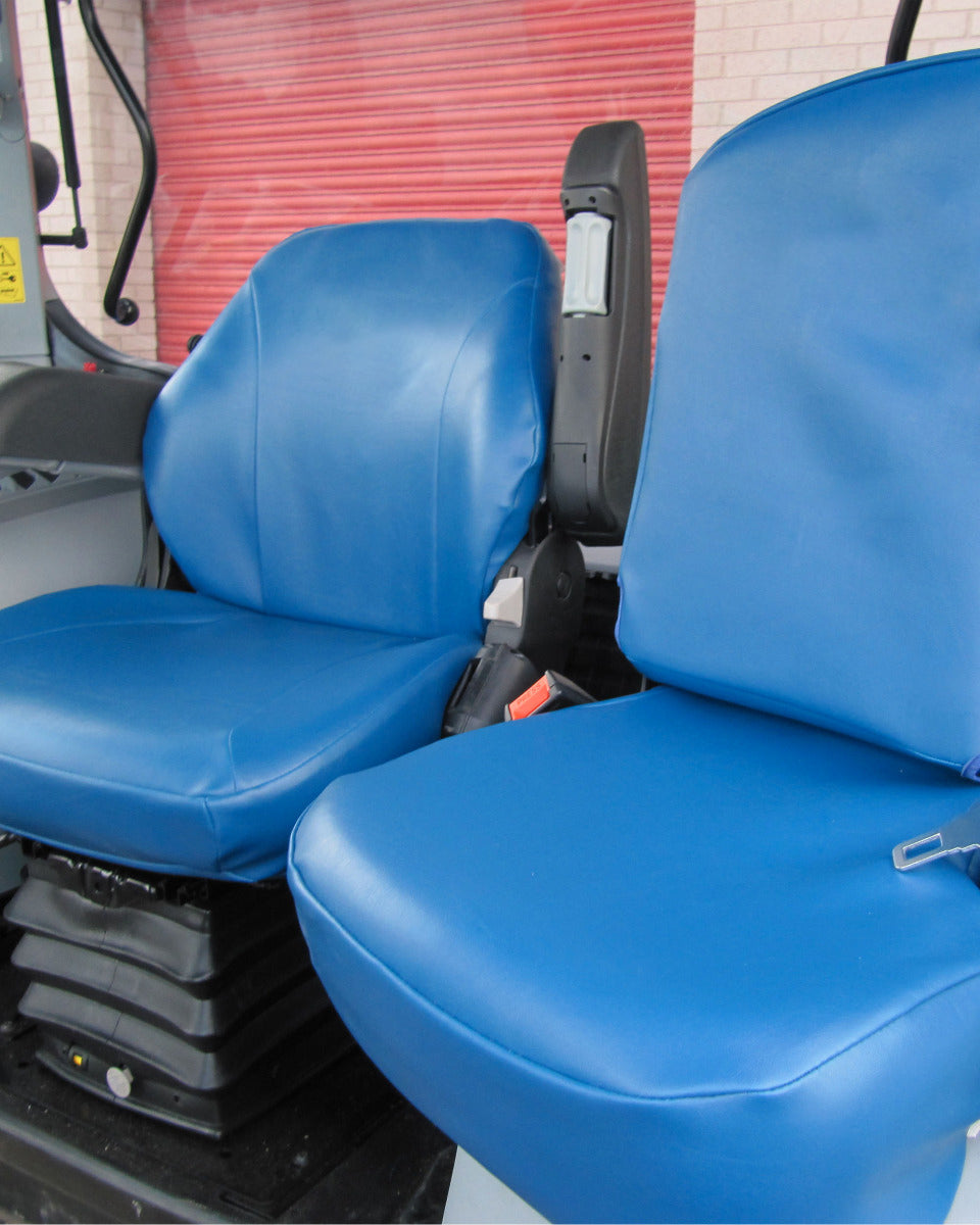 New Holland Driver & Passenger - Blue Leatherette
