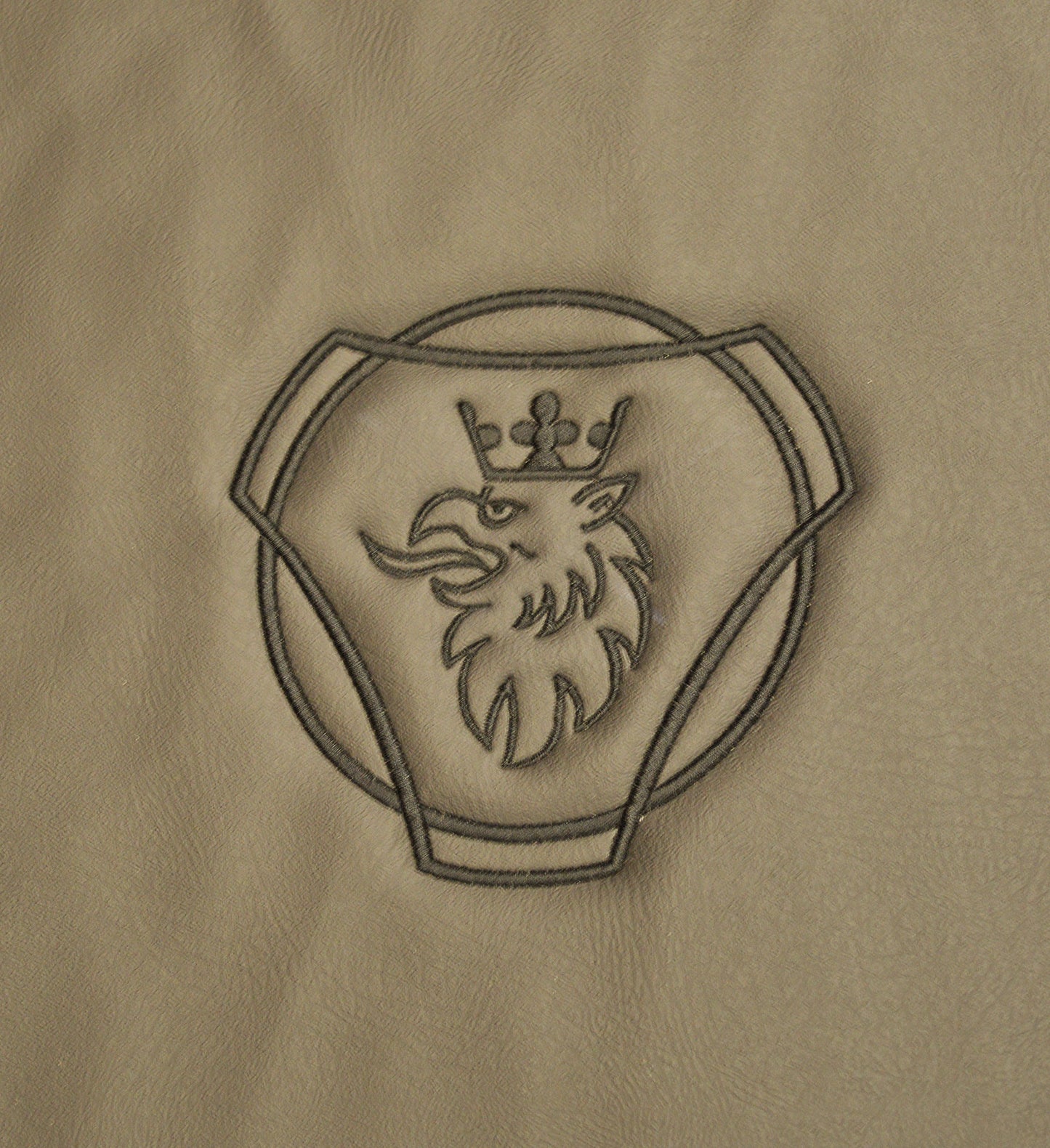 Scania R Series Middle Leatherette Floor Mat With Logo