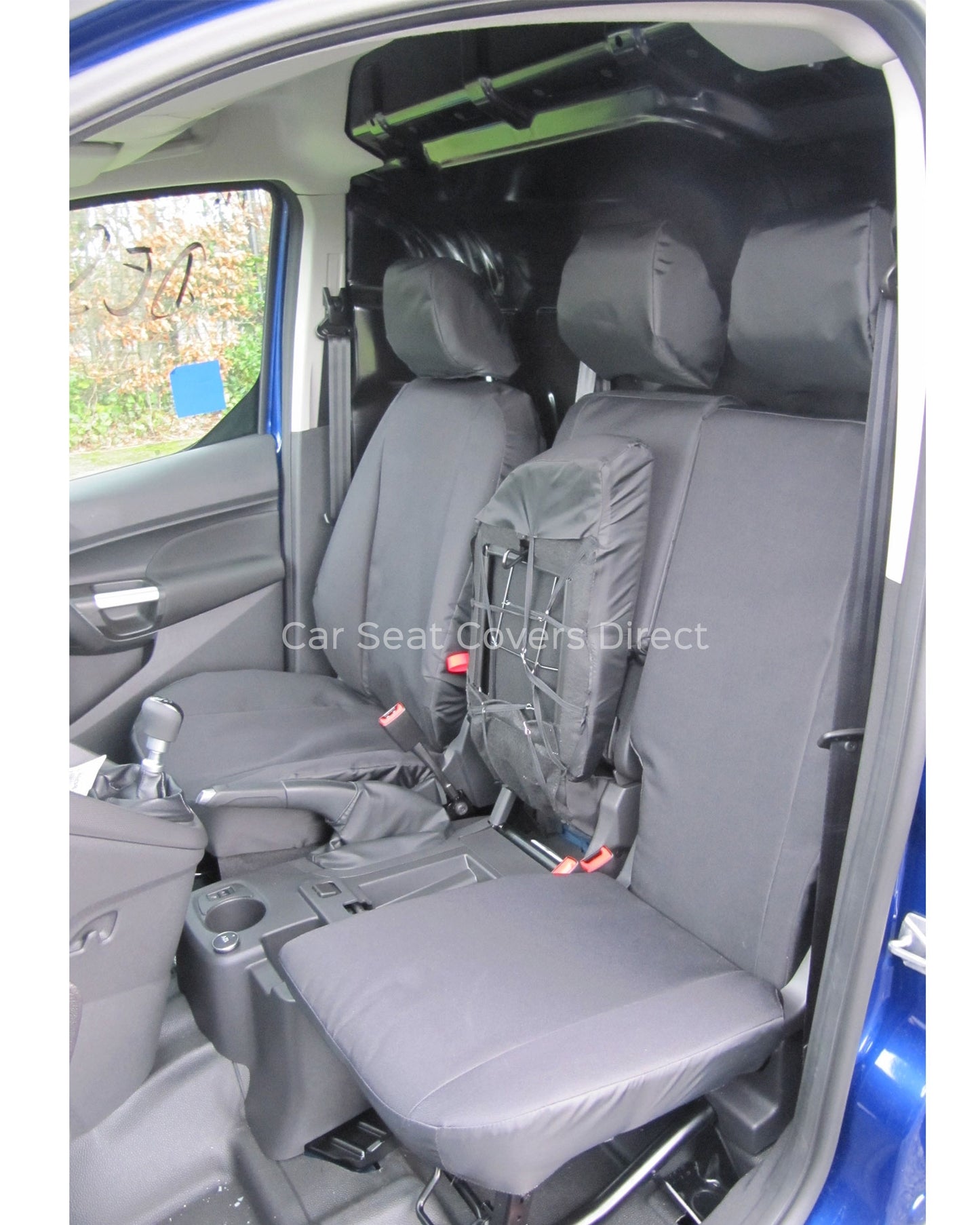 Ford Transit Connect Seat Covers - Black Heavy Duty (2013-Present)