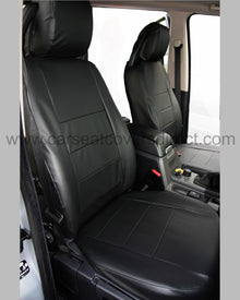 Land Rover Discovery Seat Covers - Black Leatherette (3rd Generation)