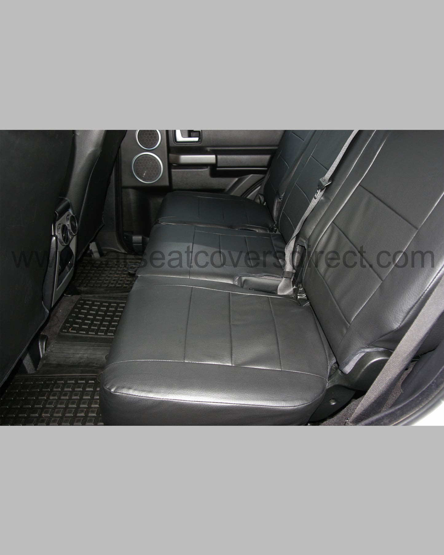 Land Rover Discovery Seat Covers - Black Leatherette (3rd Generation)