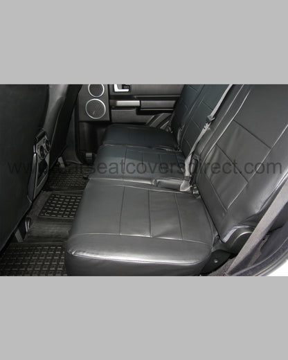 Land Rover Discovery Seat Covers - Black Leatherette (3rd Generation)