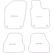 VOLKSWAGEN VW POLO (2010-present) Car Mats