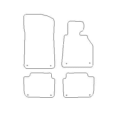 BMW 3 Series F30 Tailored Carpet Floor Car Mats