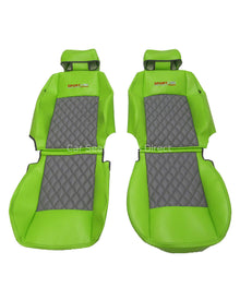 Volkswagen Caddy Green Custom-Made Van Seat Covers