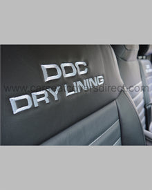 Vauxhall / Opel Vivaro Tailored Seat Covers - Black with Grey