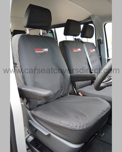 Volkswagen Transporter T6 Sportline Heavy Duty Seat Covers