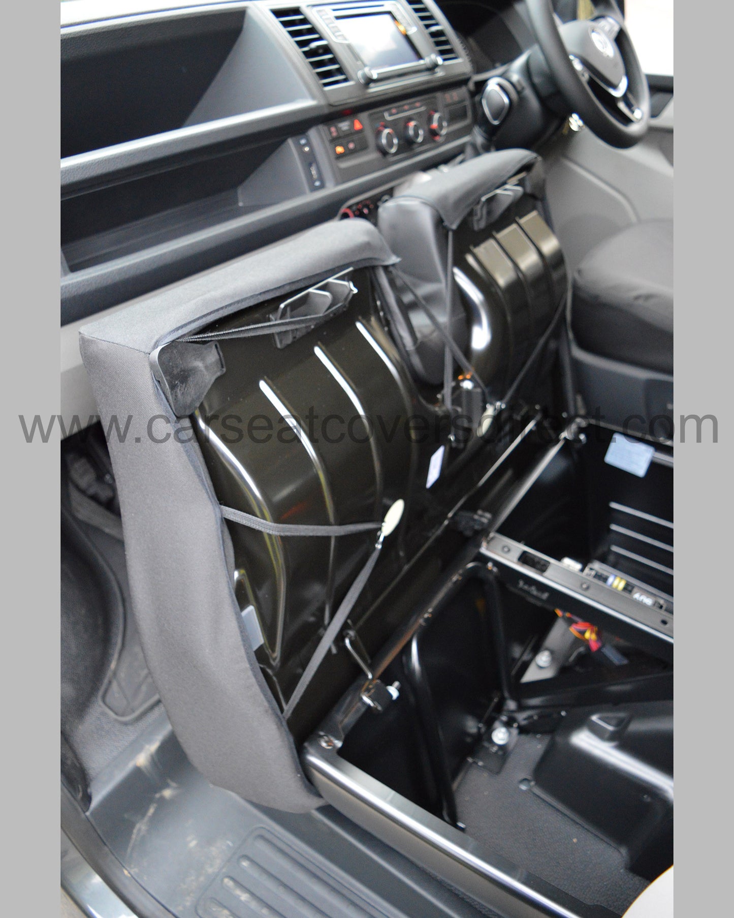 Volkswagen VW Transporter T5 Heavy Duty Seat Covers - Black