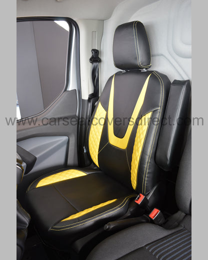 Ford Transit - Black With Yellow Diamond inserts