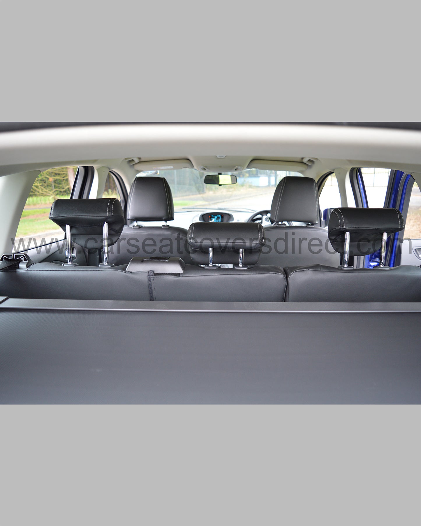Ford Kuga Seat Covers - Black with Logos. 2nd Generation