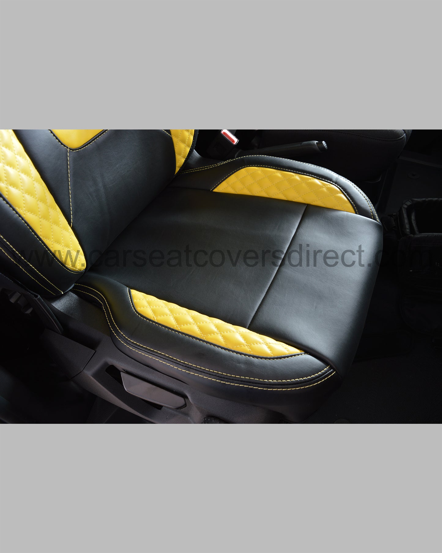 Ford Transit - Black With Yellow Diamond inserts