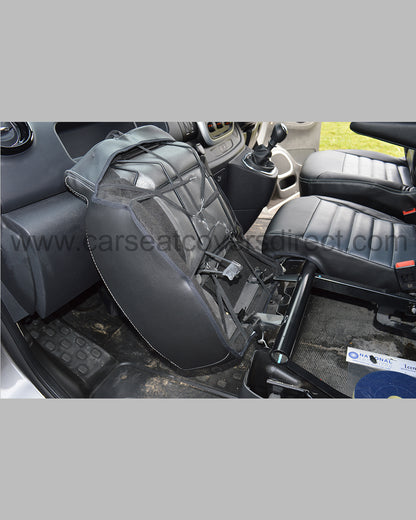Vauxhall / Opel Vivaro Tailored Seat Covers - Black with Grey