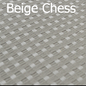 Fabric - Beige Chess