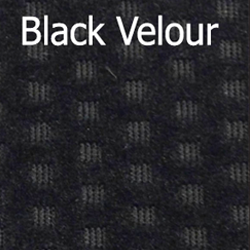 Fabric - Black Velour