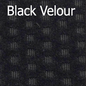 Fabric - Black Velour