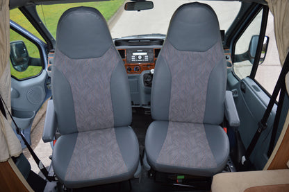 Burstner Nexxo Tailored Seat Covers – Ford Transit Motorhome | Handmade in UK