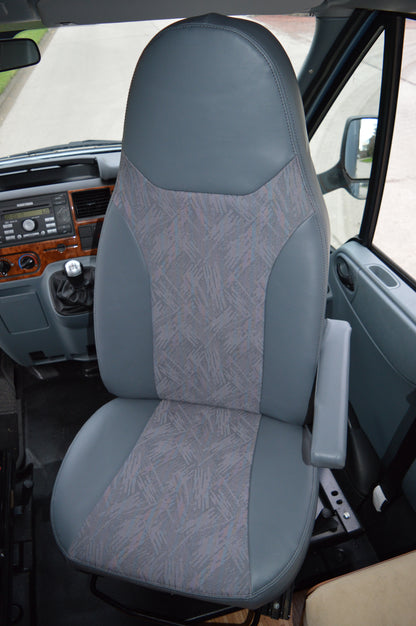 Burstner Nexxo Tailored Seat Covers – Ford Transit Motorhome | Handmade in UK