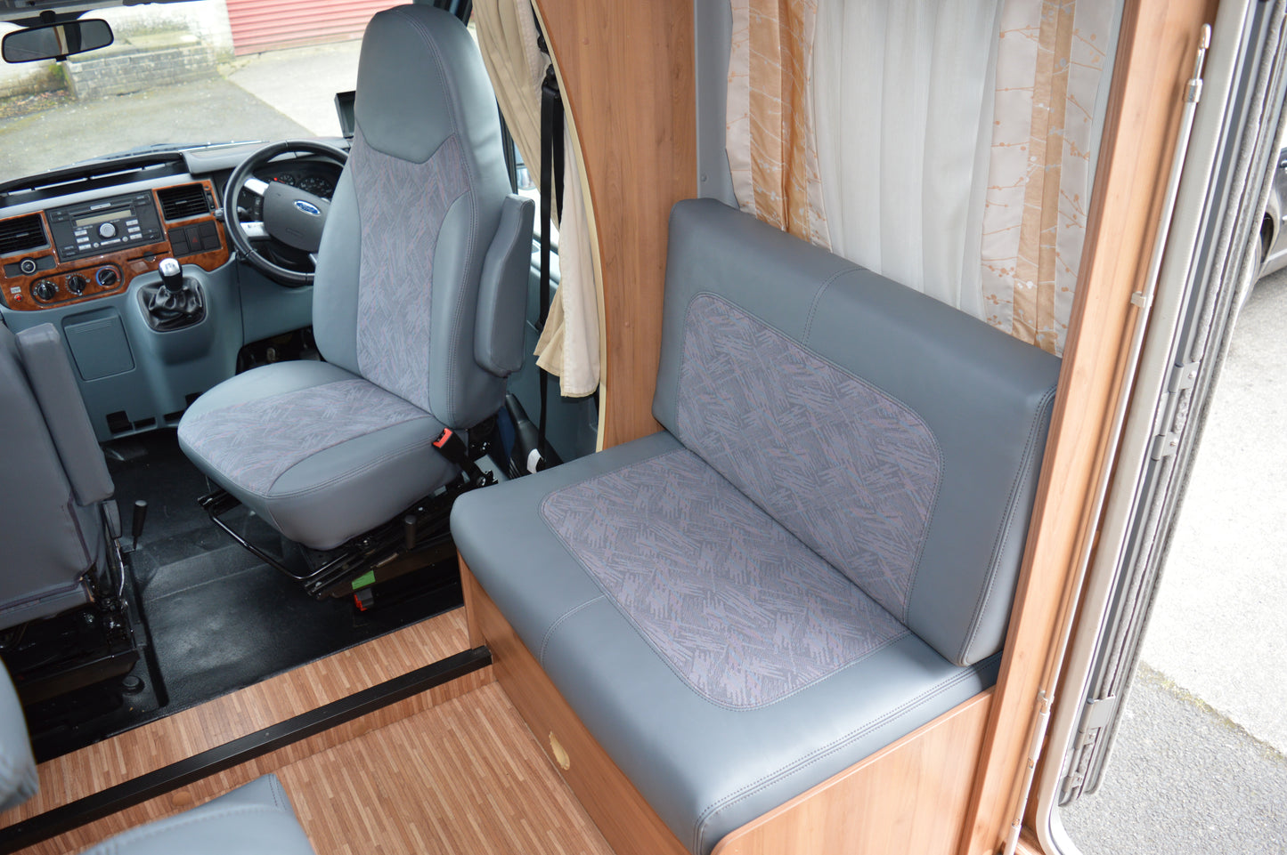 Burstner Nexxo Tailored Seat Covers – Ford Transit Motorhome | Handmade in UK