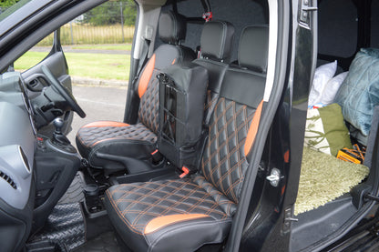 Citroën Berlingo Seat Covers (2008+) | Waterproof Diamond Quilted Leatherette | Custom Made to Order