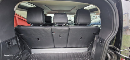 Land Rover Defender SWB 2020 onwards Black leatherette with carbon fibre inserts - 5 Seater