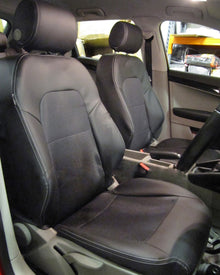 Audi A3 Seat Covers - Black With 2x S-Line Logos