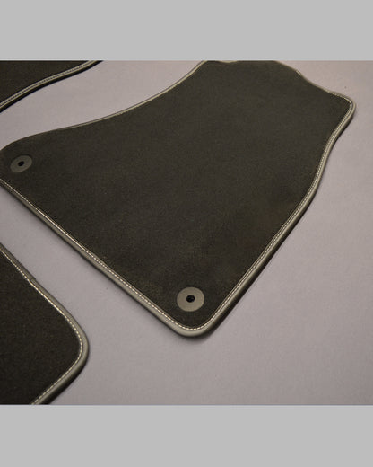 Audi A6 Luxury Car Mats S Line logos