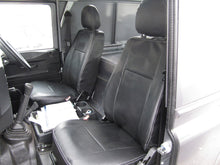 Land Rover Defender Black leatherette seat covers