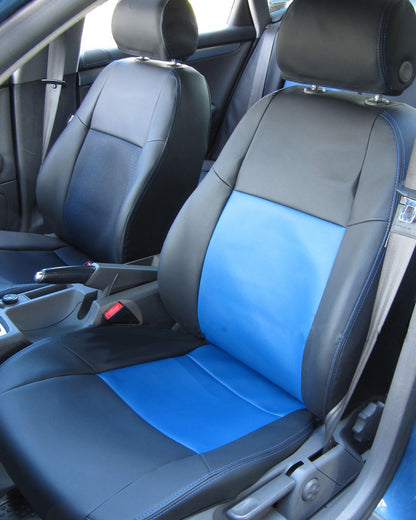 Audi A4 B6 - Black & Blue with logos