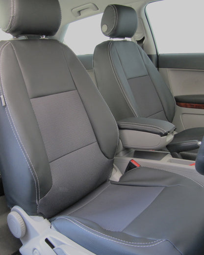 Audi A3 Seat Covers - Black & Lazer Blue (1996-2003)