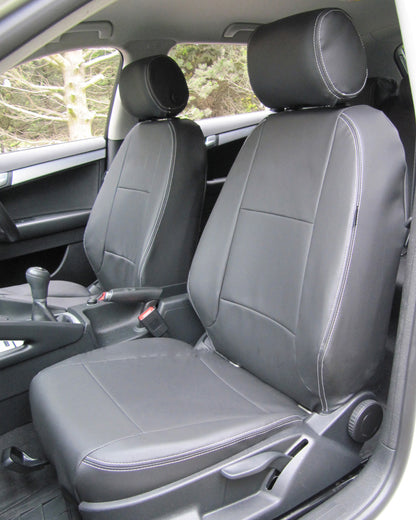 Audi A3 Seat Covers - Black With Logos