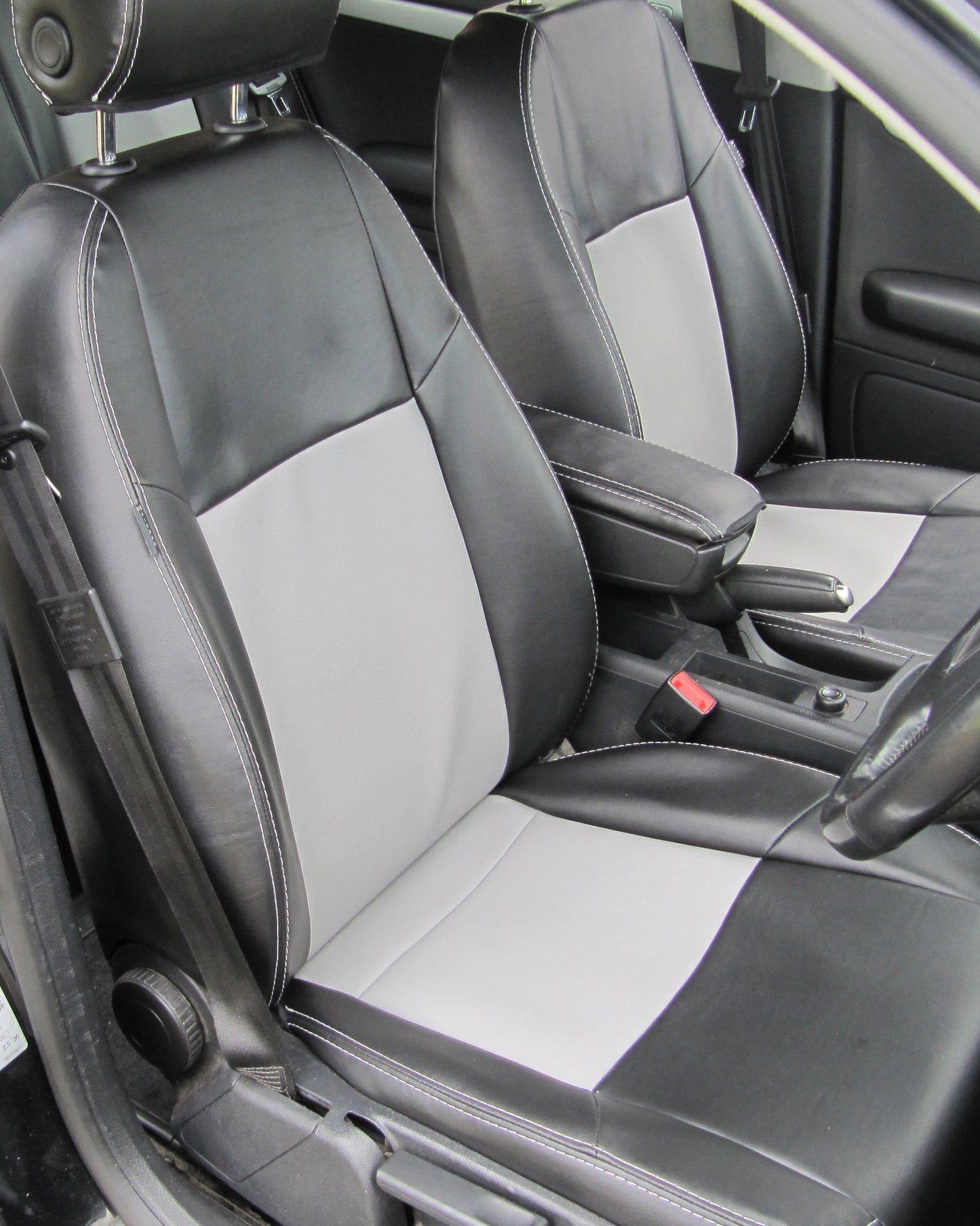 Audi A4 B8 Black & Grey With Logos