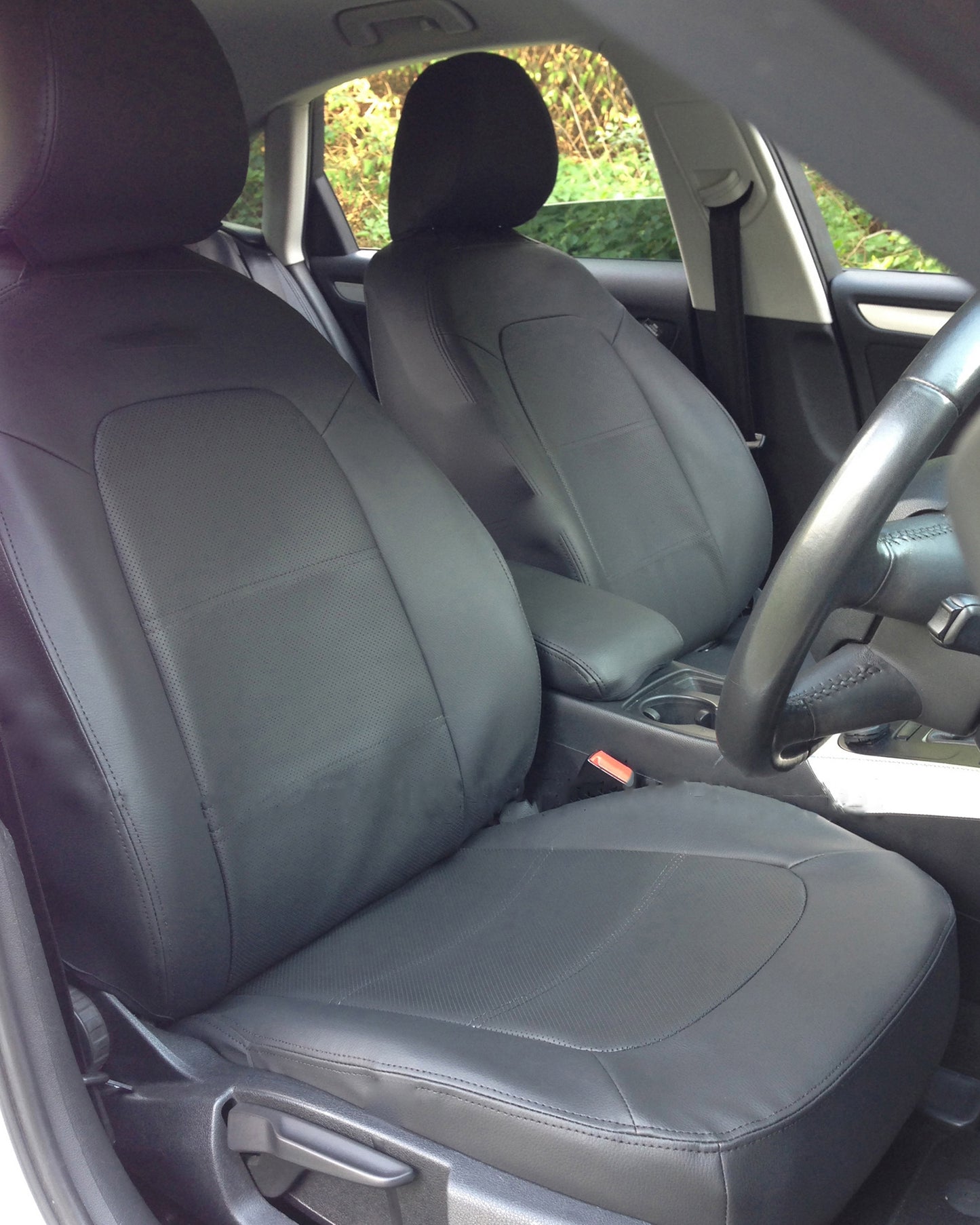 Audi A4 B8 - Black & Perforated Leatherette