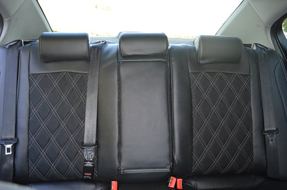 Toyota Avensis Leather & Cloth Seat Covers 2009 - 2015