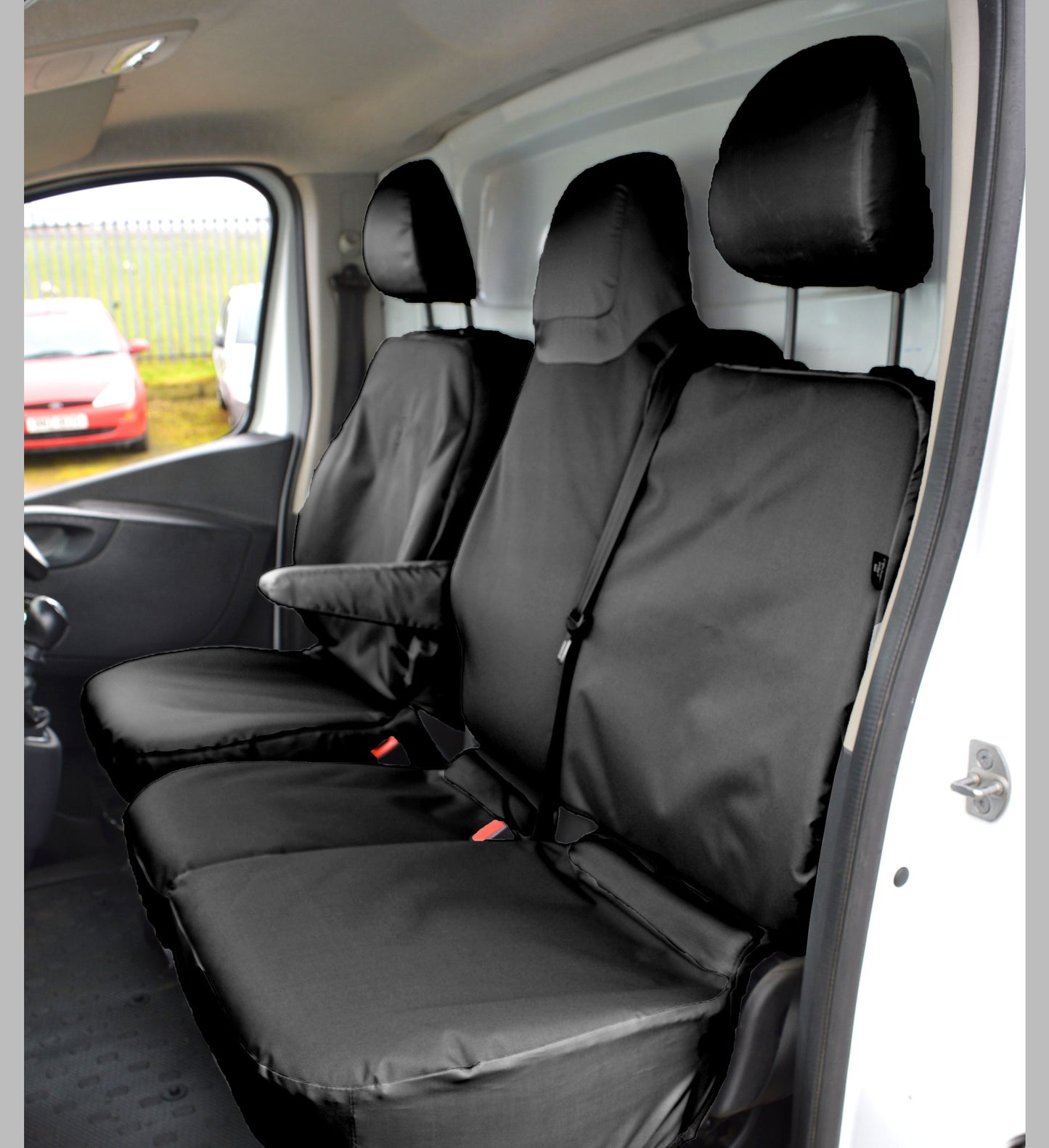 Nissan NV300 Tailored EXTRA Heavy Duty Waterproof Seat Covers - Black
