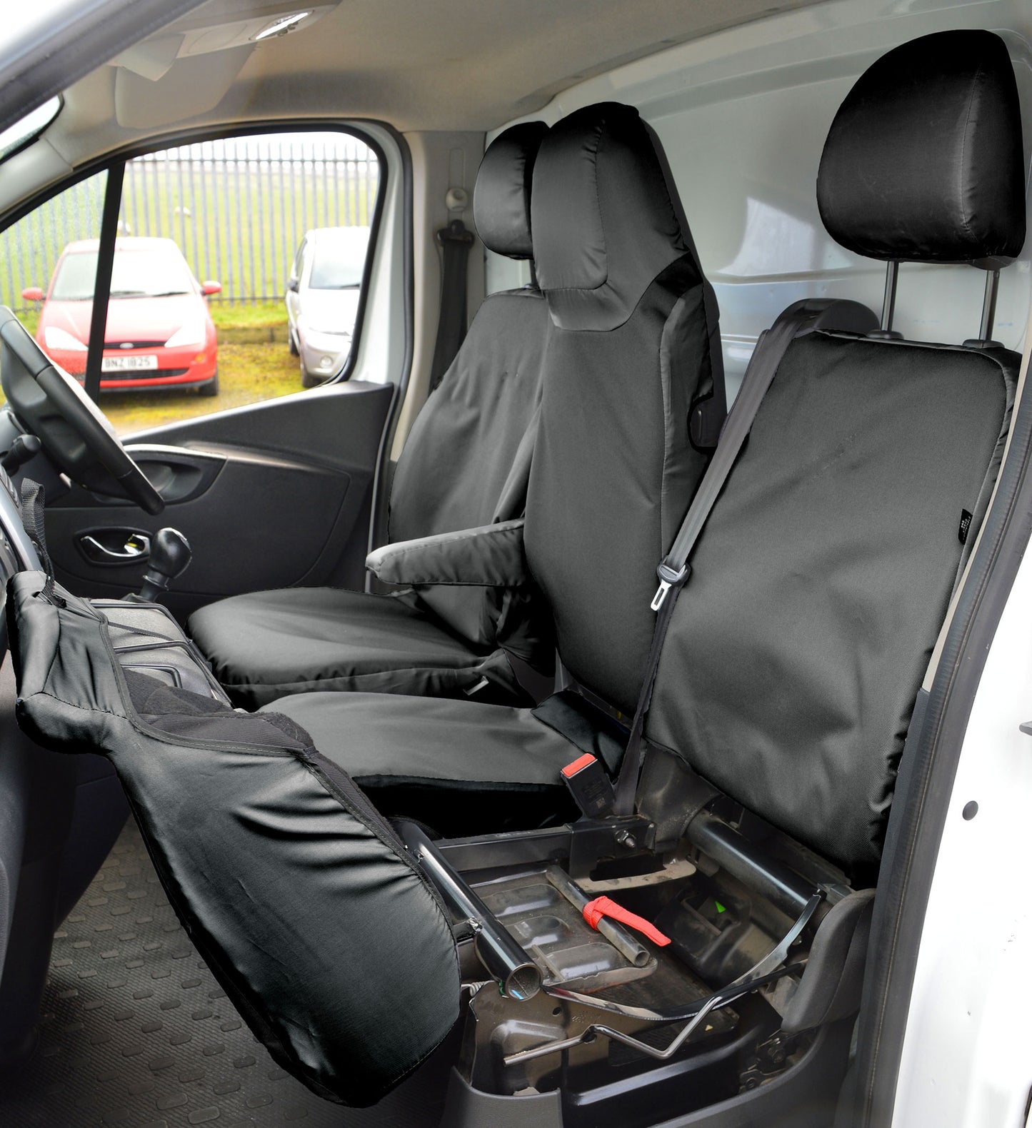 Renault Trafic Tailored EXTRA Heavy Duty Waterproof Seat Covers - Grey