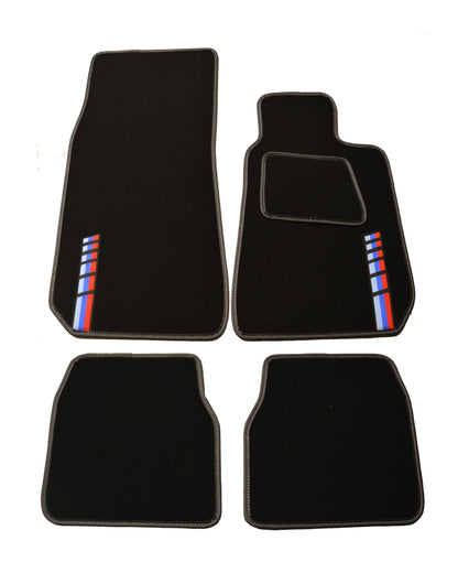 BMW E30 - Black Carpet & Leatherette Binding