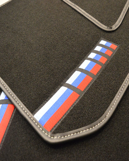 BMW E30 - Black Carpet & Leatherette Binding