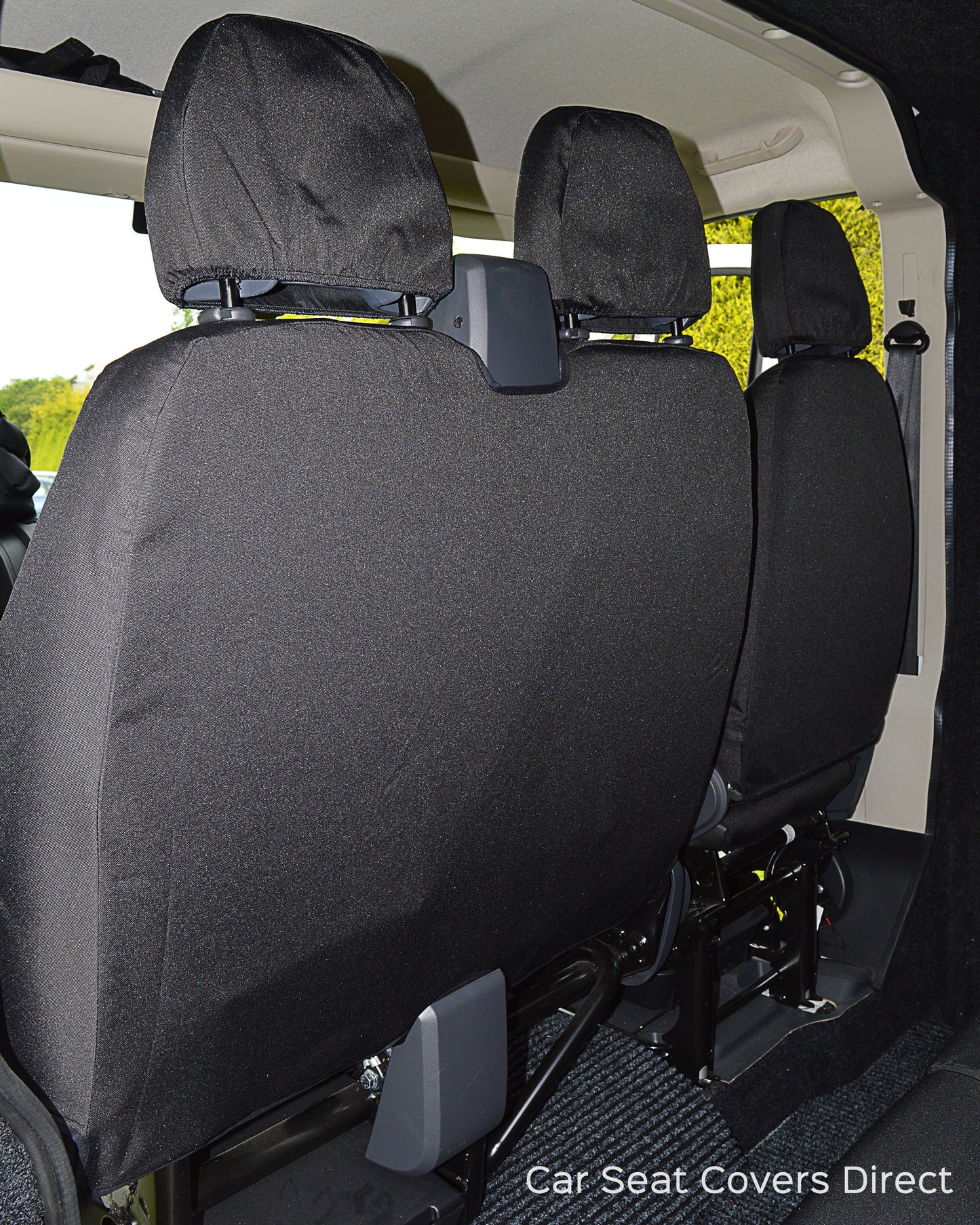 Fiat Ducato Extra Heavy Duty Black Seat Covers