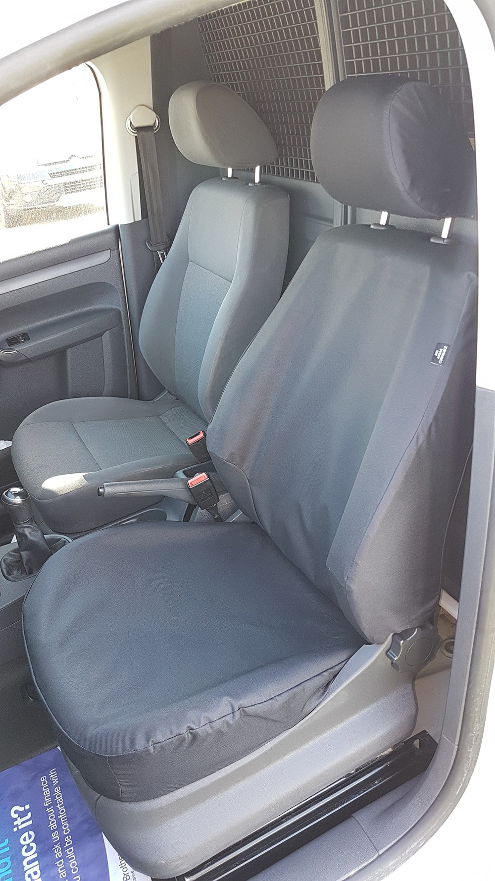 Volkswagen Caddy Tailored Heavy Duty Seat Covers Third Generation 2003 - 2019