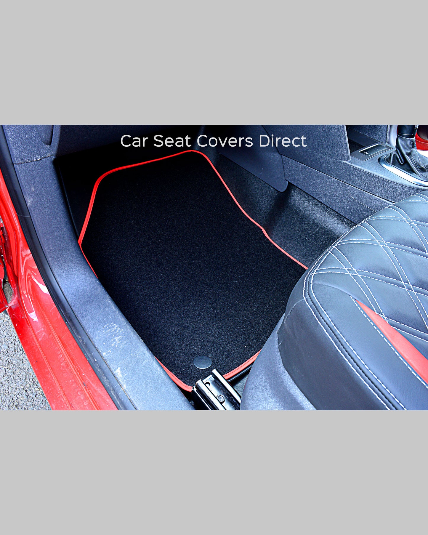 Volkswagen VW Caddy Van Mats with Coloured Edges