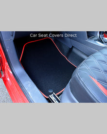 Volkswagen VW Caddy Van Mats with Coloured Edges