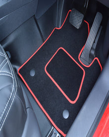Volkswagen VW Caddy Van Mats with Coloured Edges
