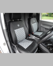 VOLKSWAGEN VW CADDY black & grey Seat Covers