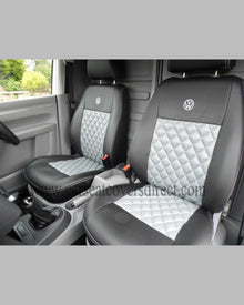 VOLKSWAGEN VW CADDY black & grey Seat Covers