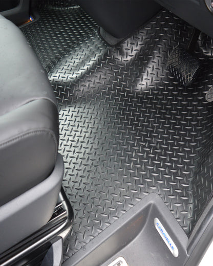 Volkswagen VW Transporter T5 Rubber Floor Mat - Front with Captain Seats