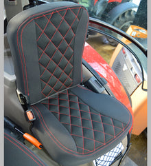 Case IH Tractor Seat Covers - Grammer Maximo Dynamic Seat + Passenger