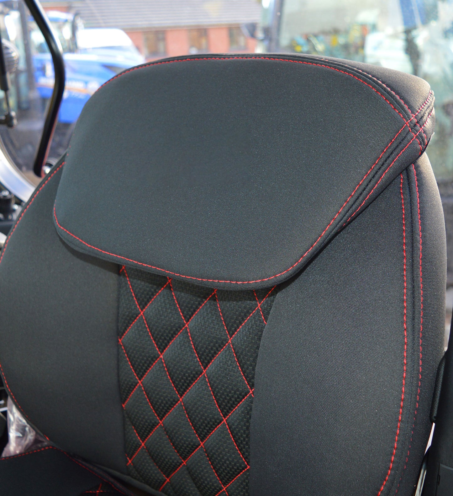 Case IH Tractor Tailored Seat Covers For Grammer Maximo Dynamic Driver Seat