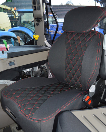 Case IH Tractor Tailored Seat Covers For Grammer Maximo Dynamic Driver Seat